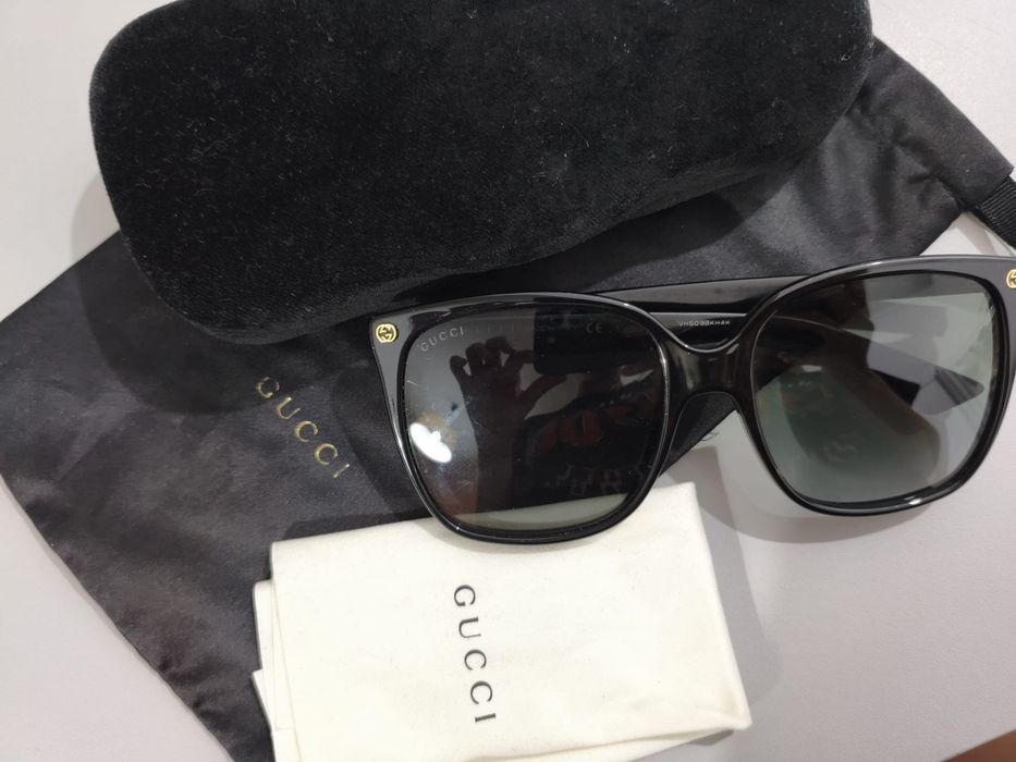 GG Cat-eye Round Acetate Subglasses