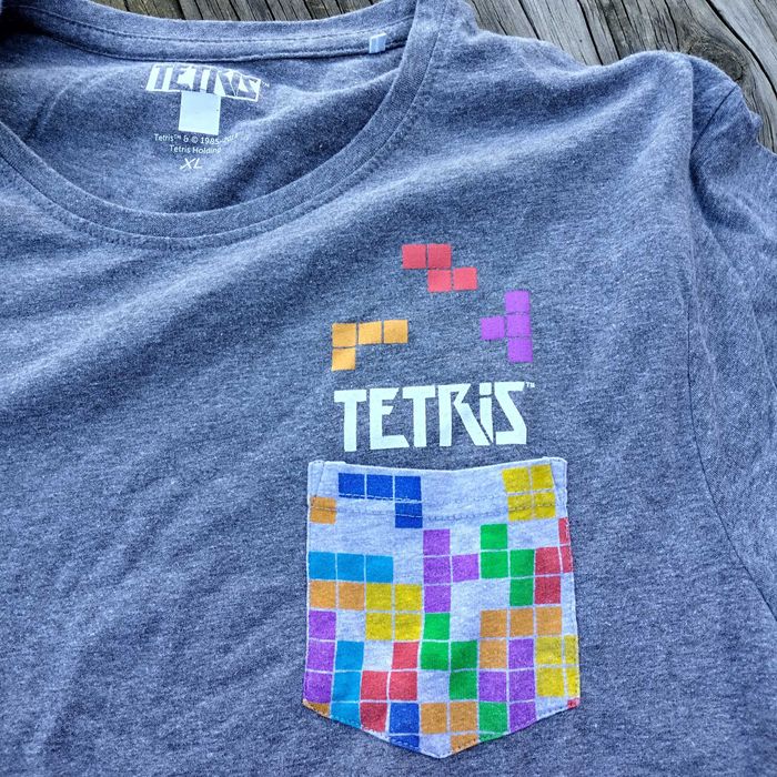 t shirt Star Wars, TETRIS