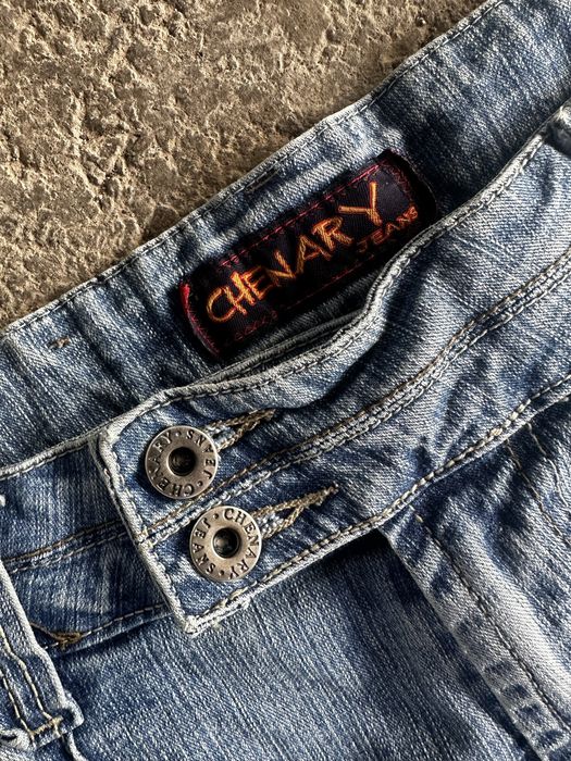 Archive bootcut, fleared jeans, streetwear