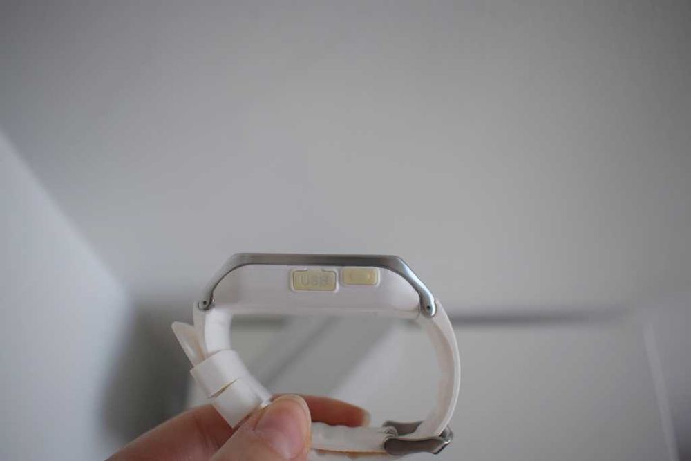 Eclock biały smartwatch zegarek