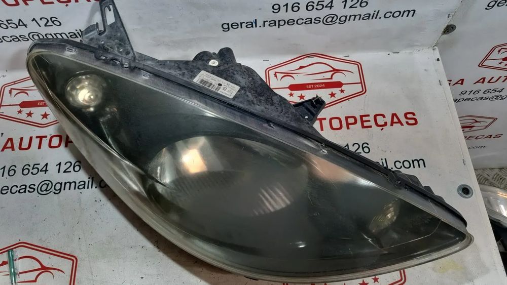 Ótica Farol Frente Frontal Direita Peugeot 1007 2005 a 2008