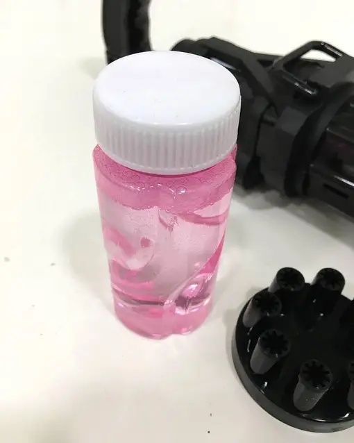 Дитяча іграшка Gatling Electric Bubble GUN машинка для бульбашок, гене