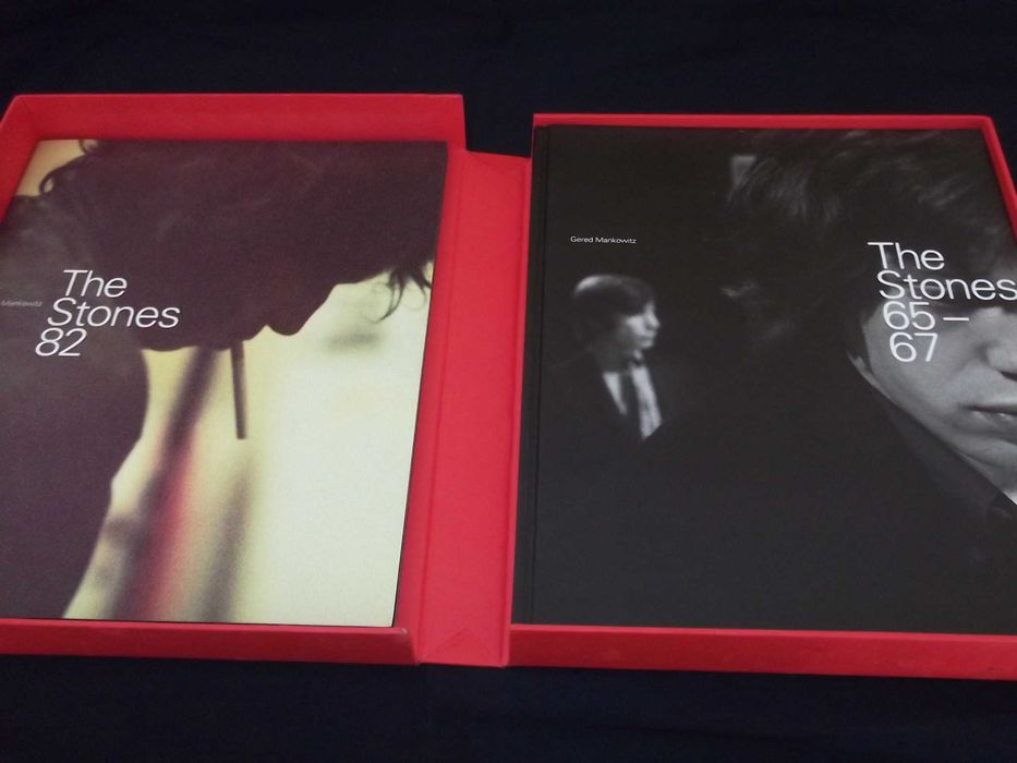 Livro The Stones 65 67 82 Mankowitz edição limitada box Rolling Stones