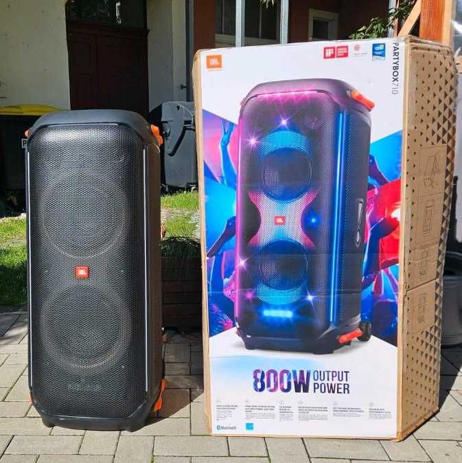 JBL Partybox 710 – 800W, Bluetooth 5.1, stan idealny, OVP, możliwa wysyłka