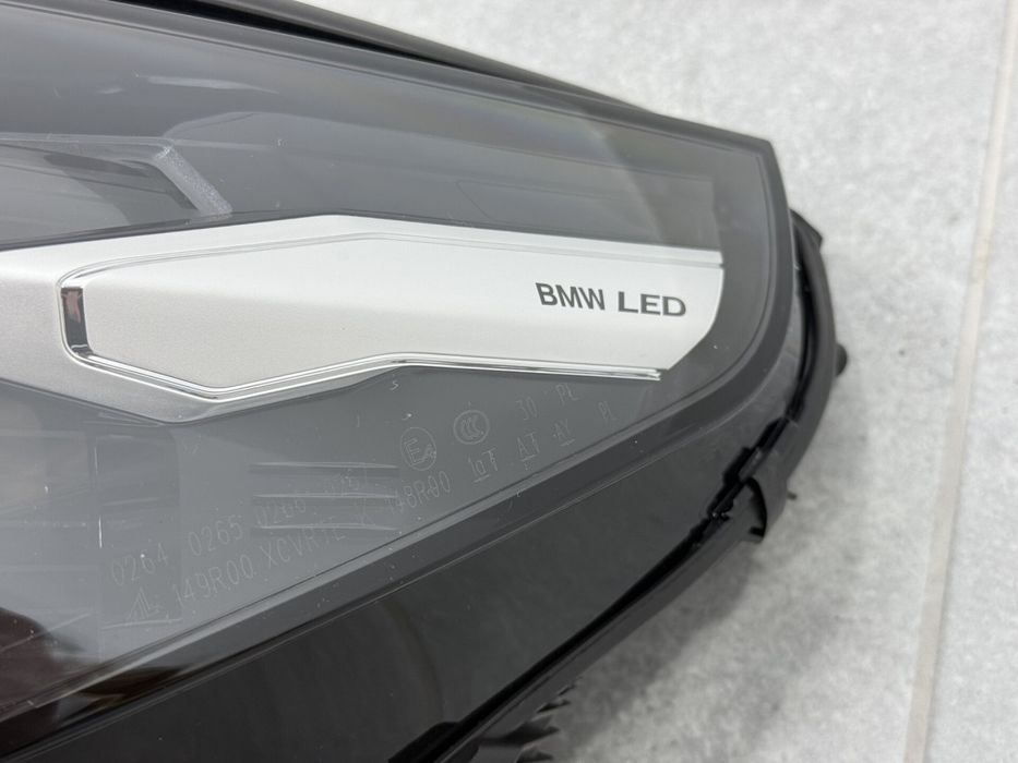 Фари  BMW 5 G60 G61 G90 2023+ фары БМВ Г60 напис "BMW LED" з блоками, комплектні, фари бмв Артикул:  DRC9091-26