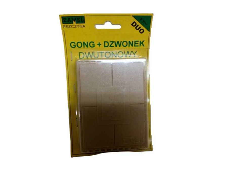 GONG + dzwonek dwutonowy-  8V GNT-943 - ZAMEL