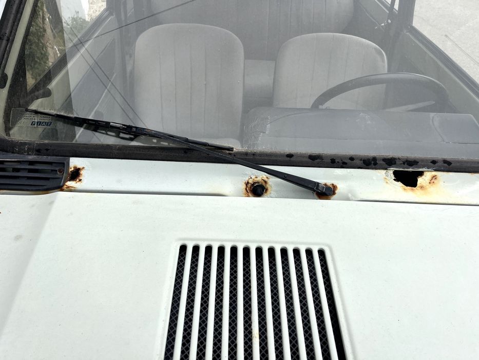 Fiat Panda 750 1986 - não anda, para peças ou restauração