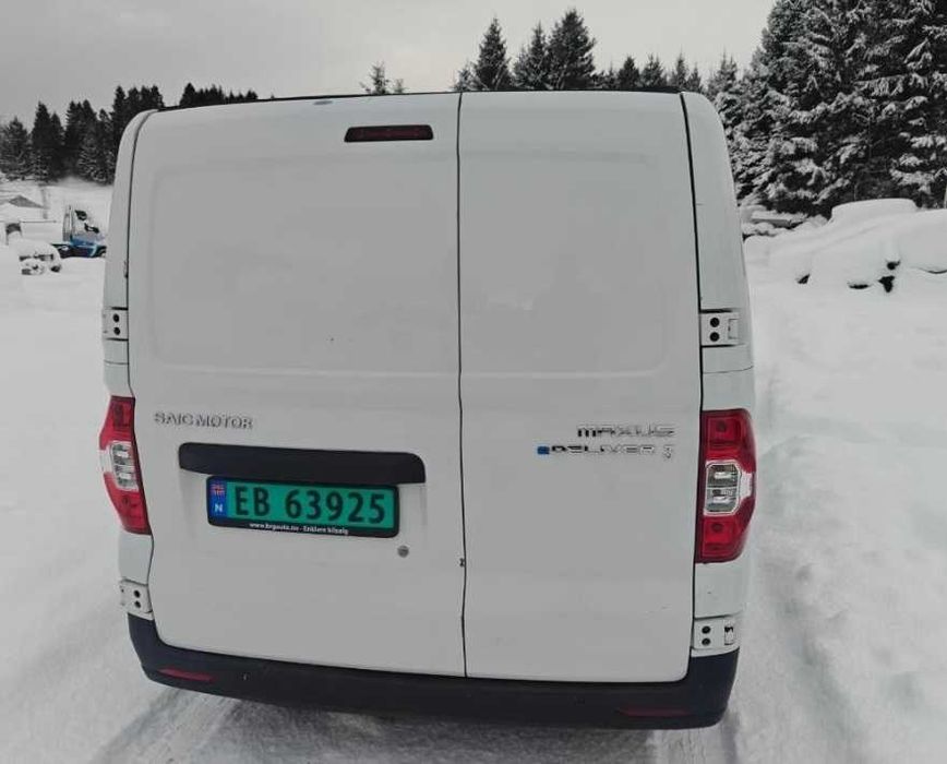 MAXUS e-Deliver 3 2021р електро бус на до 300км, 6,3м3, 1,1 тн, камера