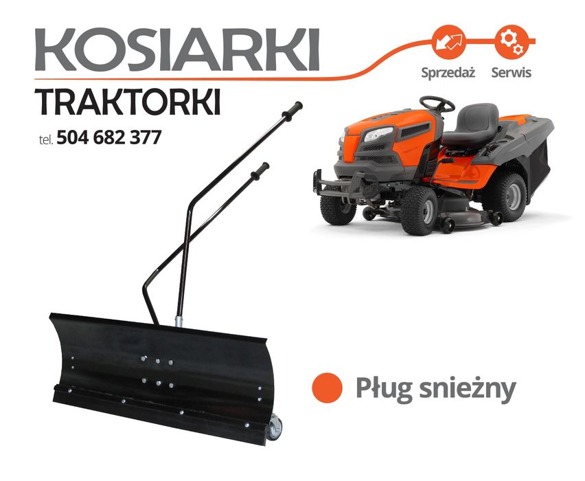 Pług śnieżny do śniegu Traktorek Kosiarka Z Mocowaniem do wszystkiego