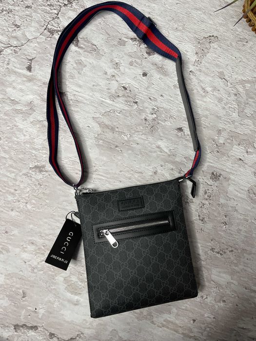 Сумка через плечо Gucci барсетка, сумка мужская Гучи