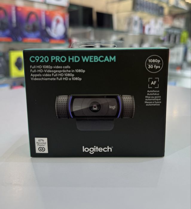 Веб-камера Logitech Webcam HD Pro C920
