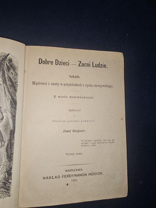 Książka Dobre Dzieci Zacni Ludzie