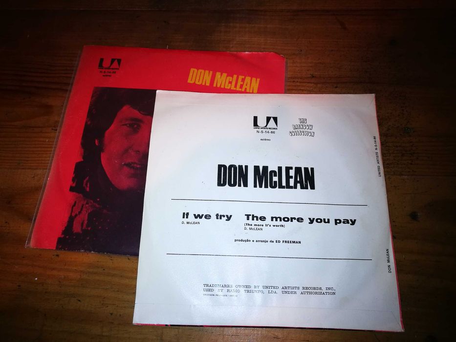 Don MacLean (FOLK-ROCK) - If We Try SINGLE