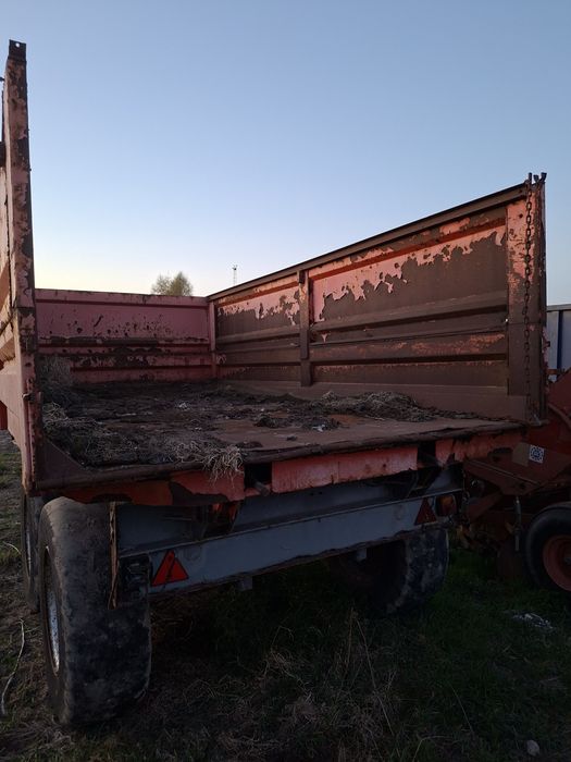 Przyczepa Kimadan 10 ton. Wysoki wywrot.