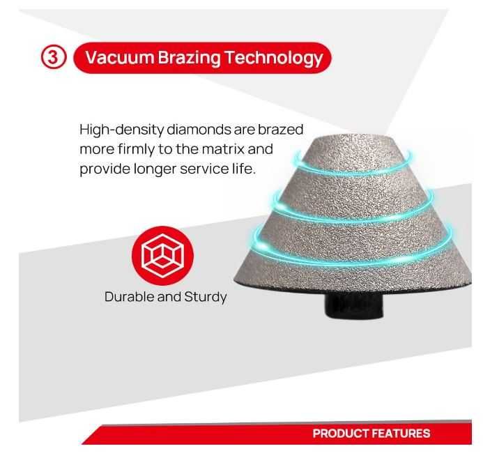 Stożek diamentowy DT-DIATOOL 27-82mm M14