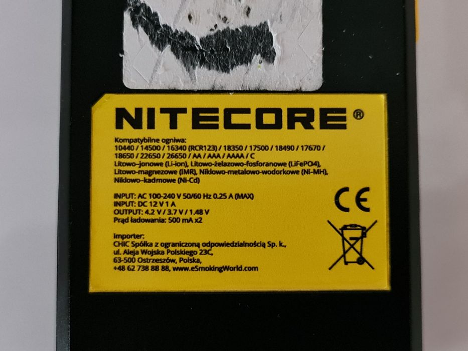 Ładowarka Nitecore D2