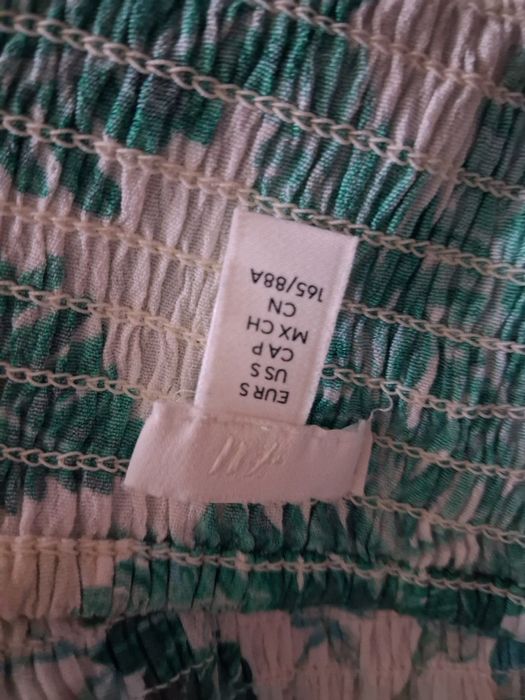 Krótka letnia bluzka rozmiar S. H&M
