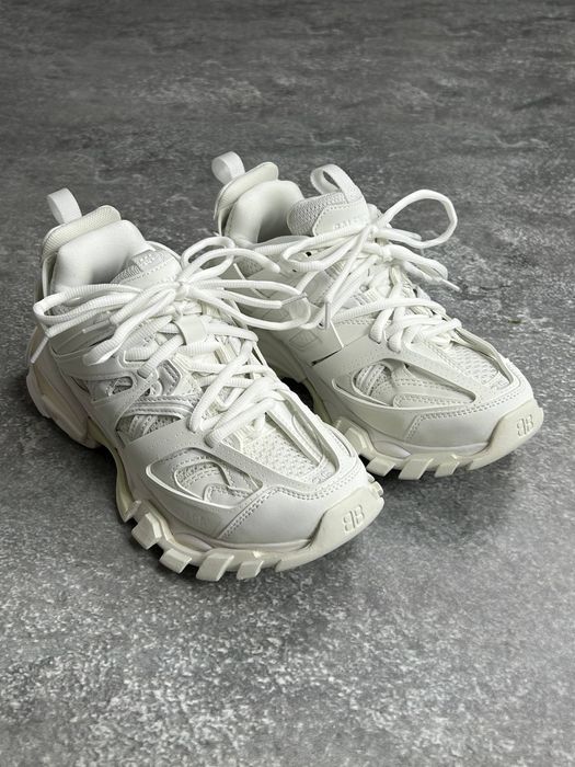 Balenciaga Track 2.0 full white кросівки кроссовки фулл білі траки баленсіага 44 43 42 41