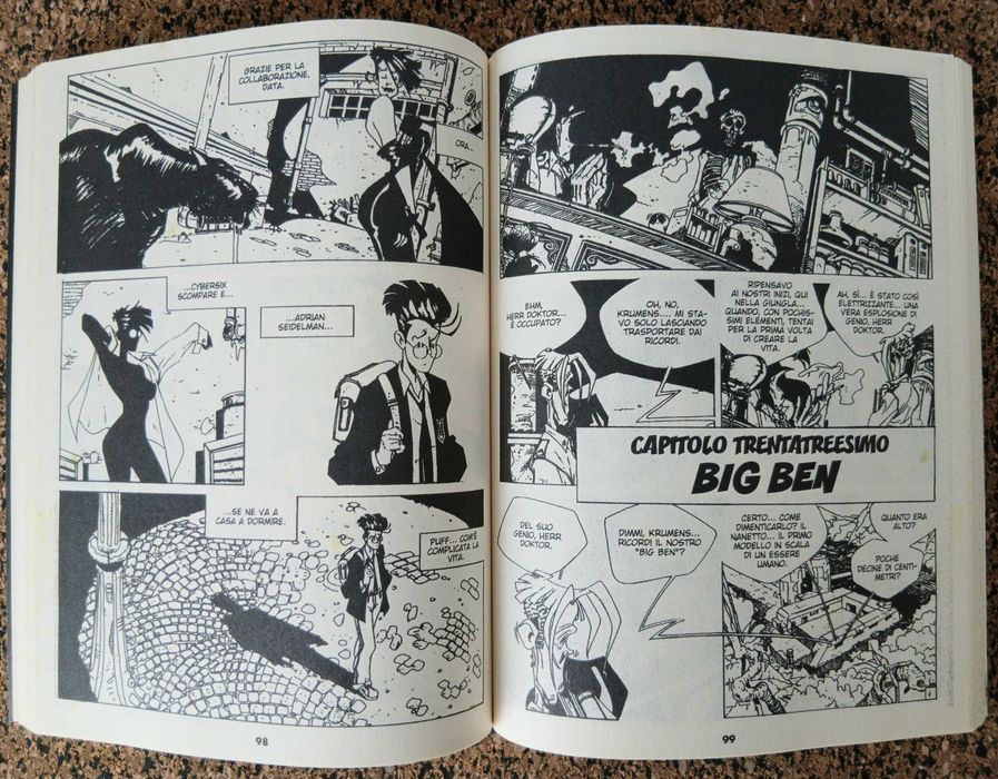BD - CYBERSIX: Faccia a Faccia (C. Trillo & C. Meglia)