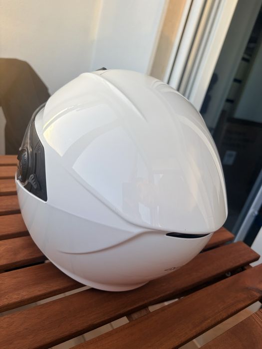 Capatece Airoh ST301 Dual Visor Branco Glossy – Excelente Estado