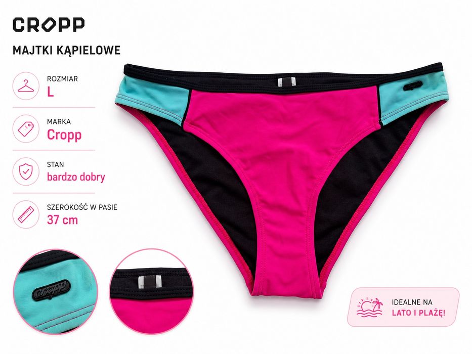 Cropp – majtki kąpielowe damskie, rozmiar L