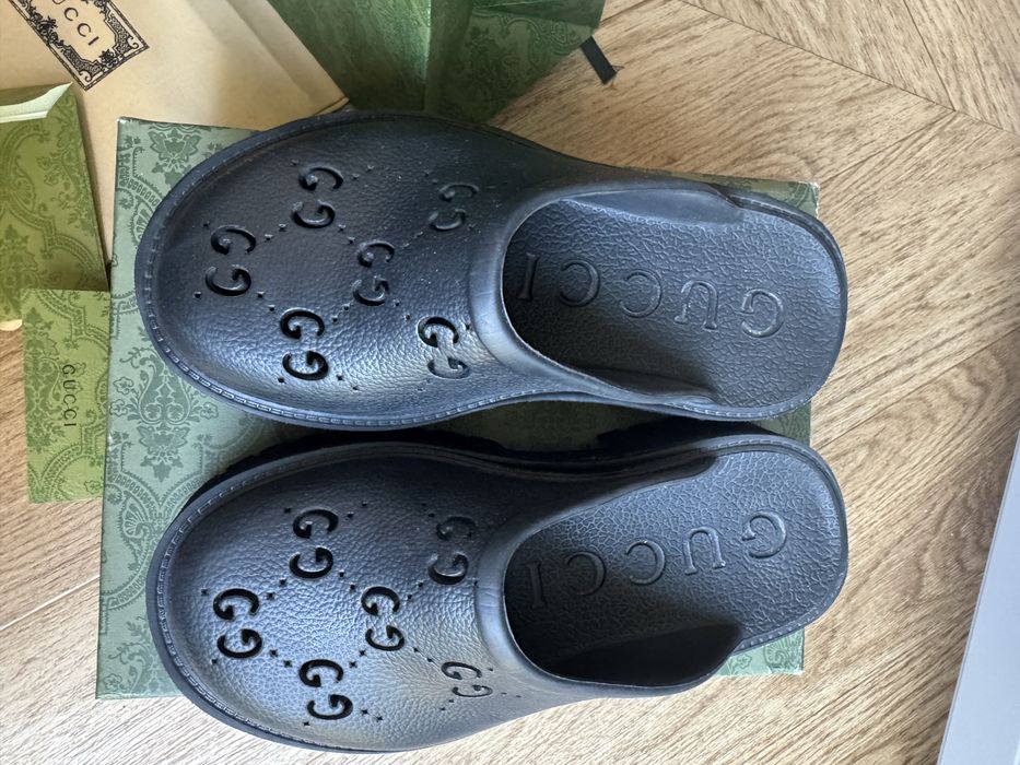 Gucci rubber platform