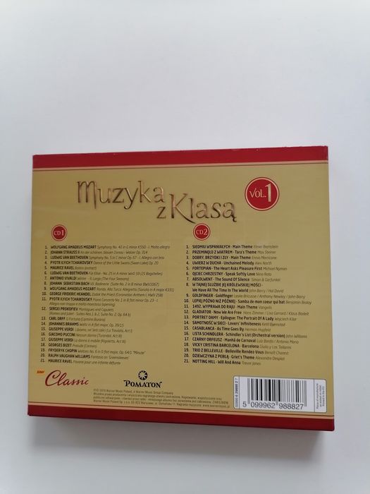 Płyta 2CD Muzyka z klasą Vol. 1
