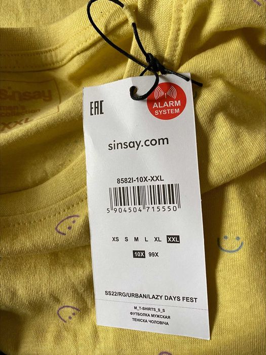 Męska koszulka - SINSAY - XXL - NOWA z metką - OKAZJA