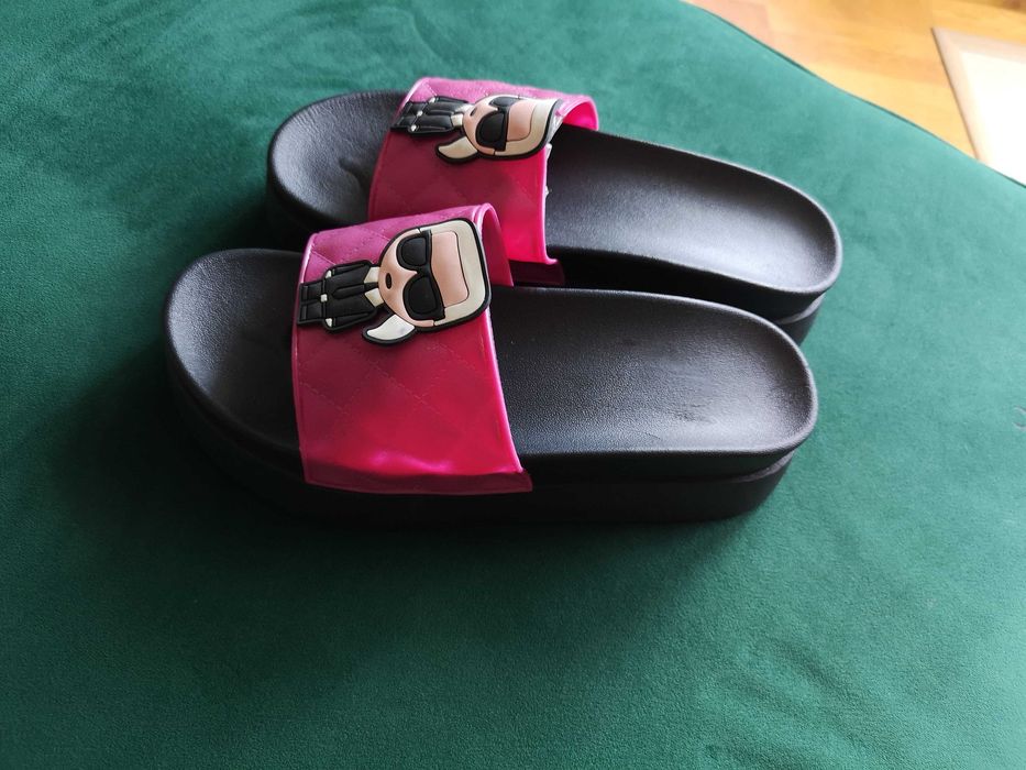 klapki damskie 
KARL LAGERFELD