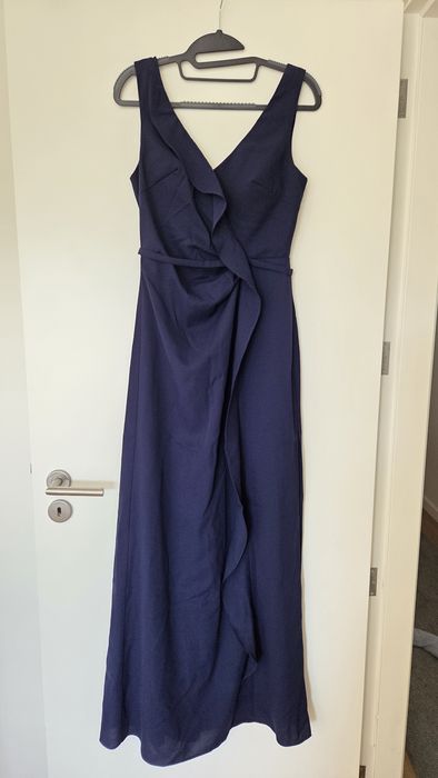 Vestido Azul Navy- Tamanho 36 - usado 1 vez