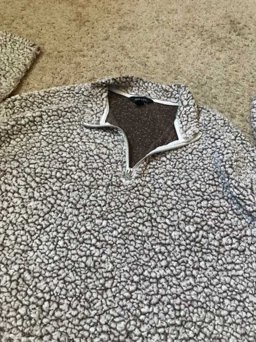 Bluza New Look ciepła baranek polar  boucle jesień zima M 38