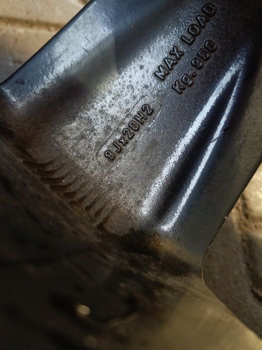 Koła aluminiowe 5x120 zimowe land rover 255/55/20 Michelin
