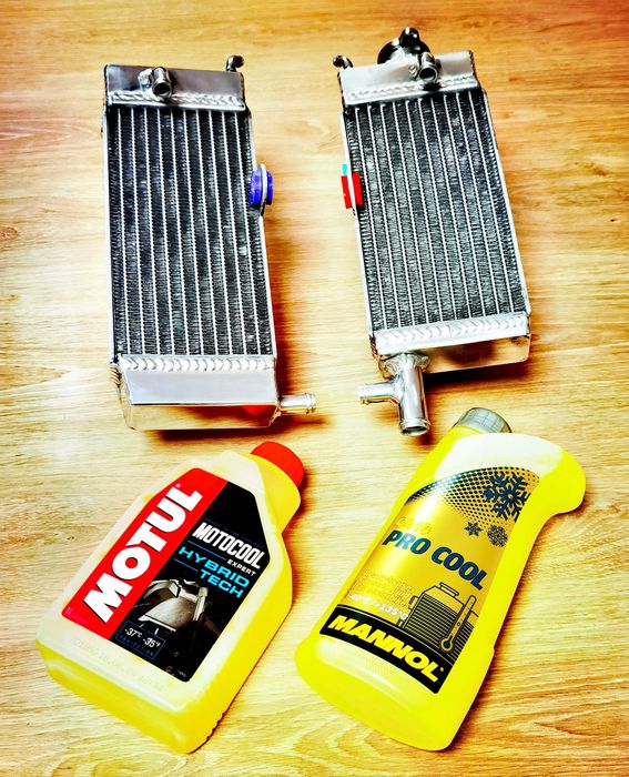 Radiadores Yamaha YZ250 e WR250 de 90 a 91