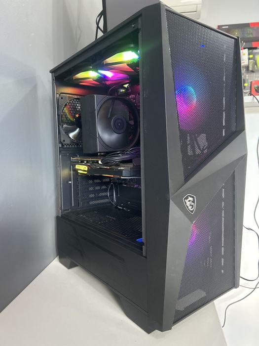 Komputer Gamingowy MSI z i5-12400F 6R-12W 2,5GHz/16GB DDR4/ Dyski 1250GB/W.11/GTX 1660-6GB