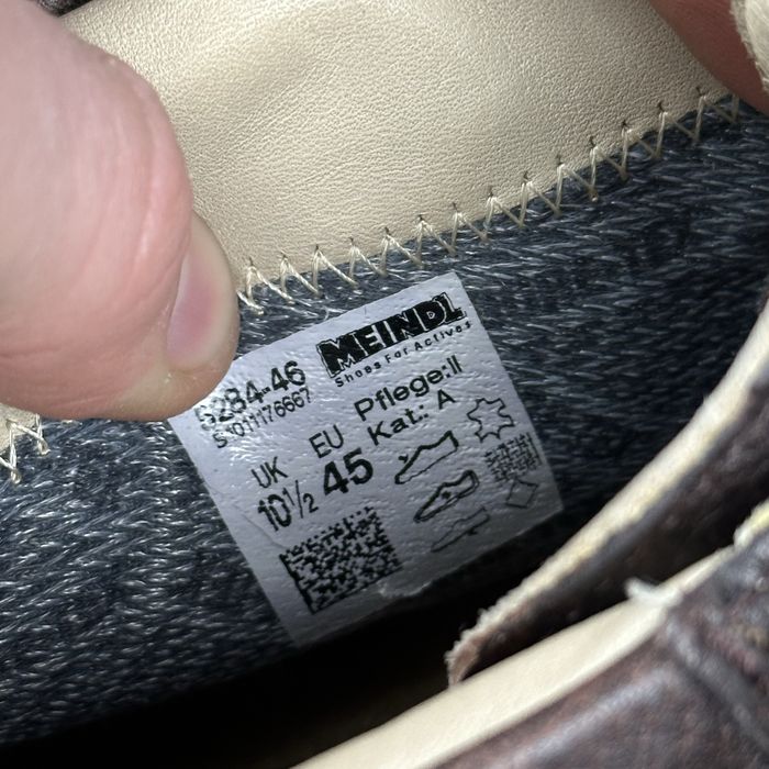 Чоловічі Шкіряні Черевики Кросівки Meindl Gore-Tex