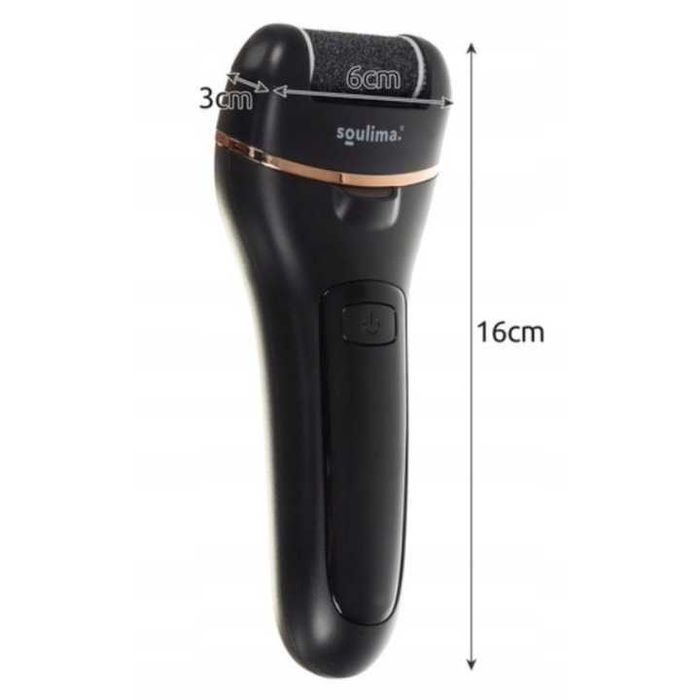 Zestaw BEZPRZEWODOWY Elektryczny Pilnik do Stóp Pięt Frezarka Tarka