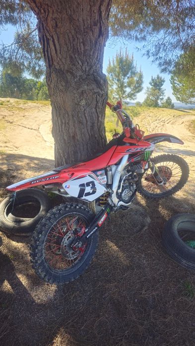 Honda Crf250r 2007 versão 2 escapes com mapas, não matrículada