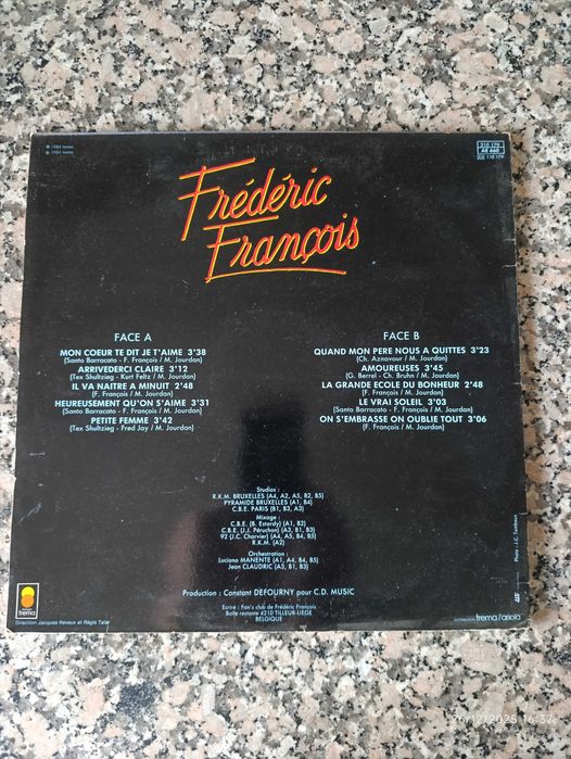 Vários discos de vinil de 33 tours