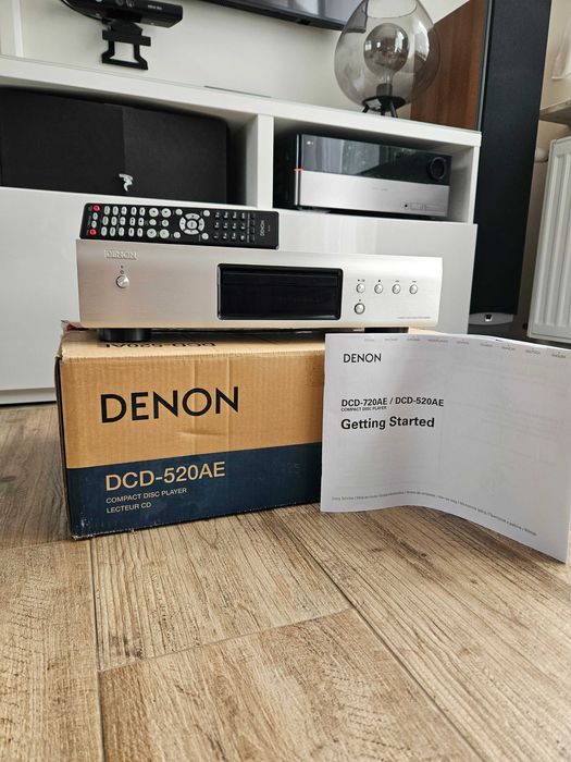 OKAZJA Odtwarzacz plyt cd Denon DCD 520 ae doskonała jakość burr brown