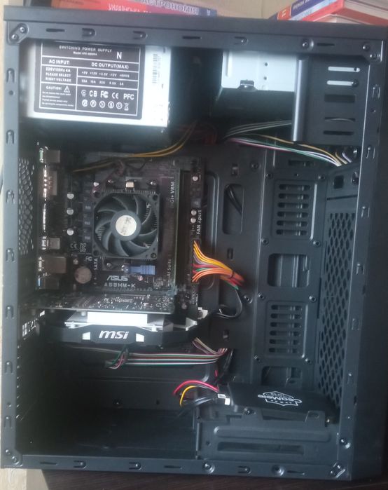 Игровой ПК GTX 1050, 4 ядра 3.80GHz, AMD Athlon(tm) X4 760K