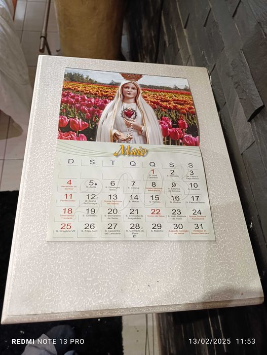 Postais de Várias datas importantes do Santuário de Fátima  - 4 + 1