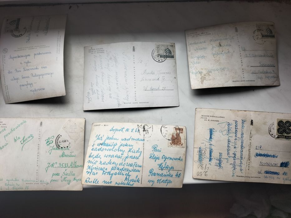 Stare kartki pocztowe