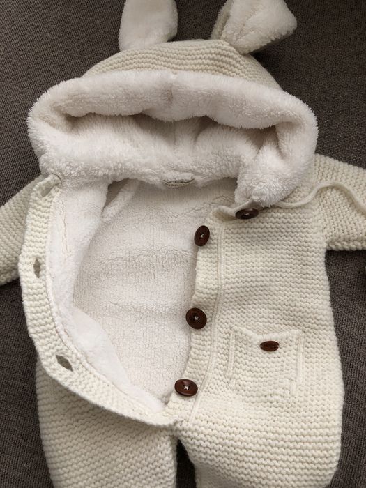 Дитячий вʼязаний комбінезон nipper land 3-6 місяців