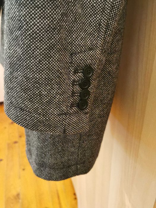 Casaco fazenda comprido Homem da Zara