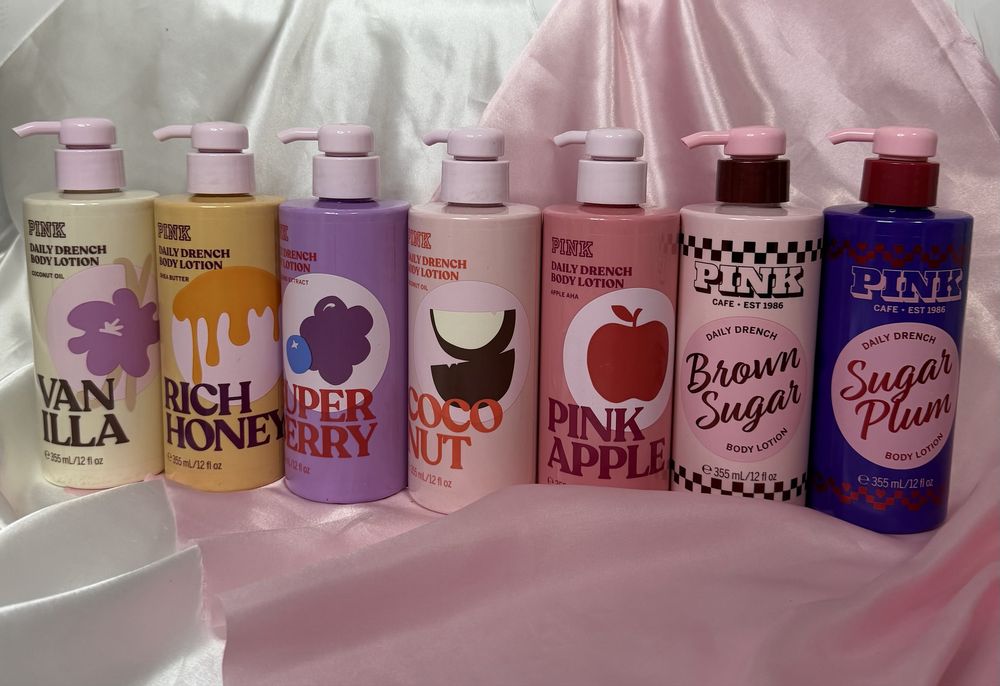 Лосьйон для тіла victoria’s secret pink скраб гель для душу олійка вс