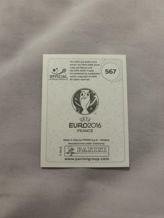 Cromo Zlatan Ibrahimovic europeu 2016