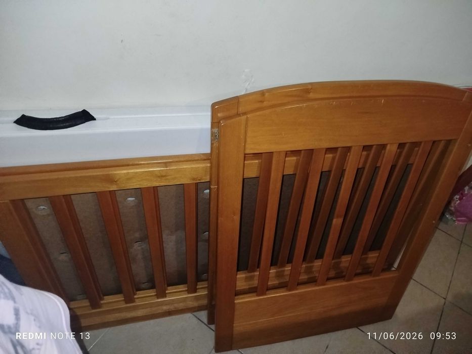 Berço de bebe com colchão