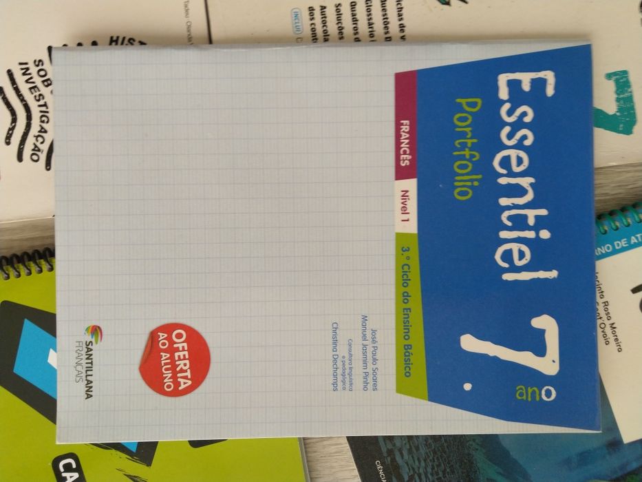Cadernos de Atividades do 7° Ano e 8° Ano como Novo