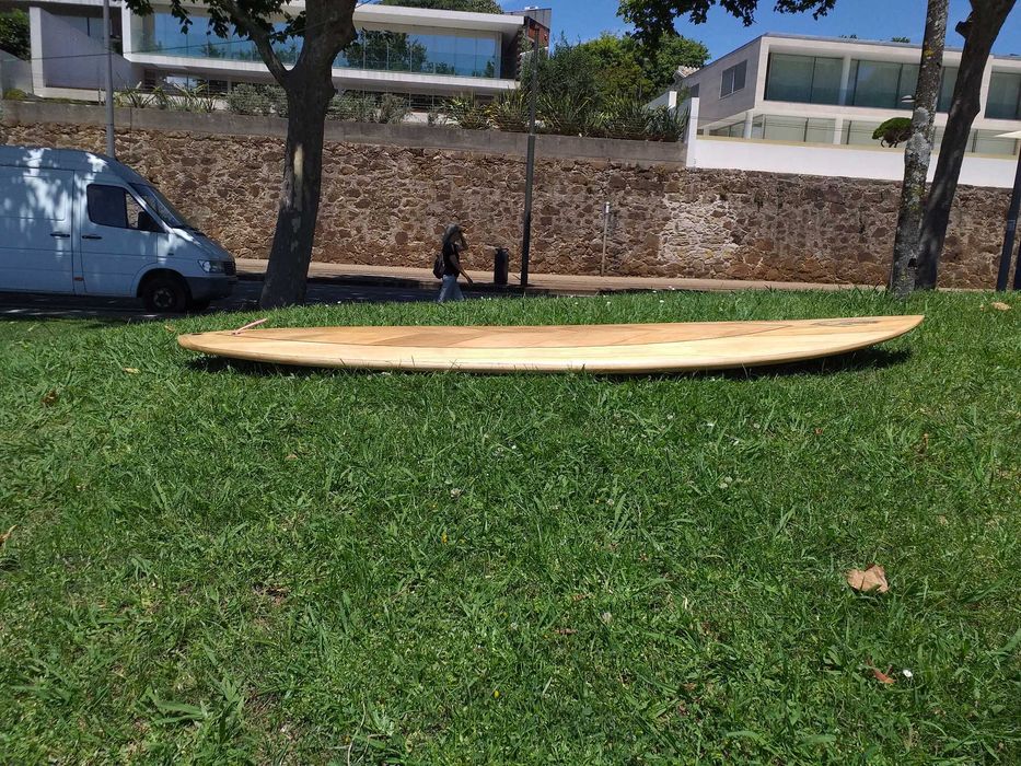 Prancha Surf Egg 7'0 Madeira Paulownia Garrido