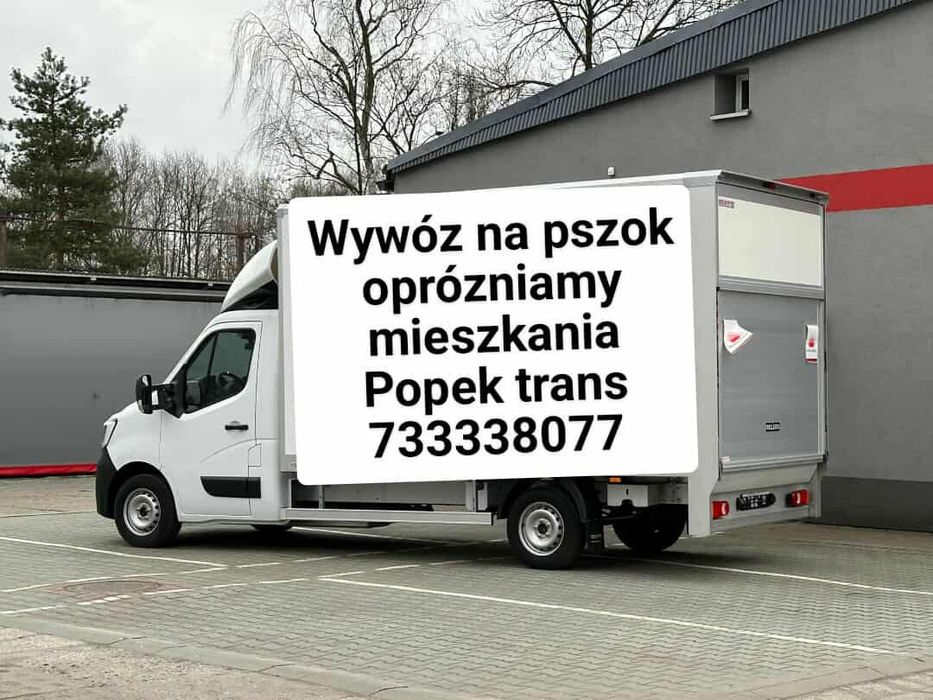 Wywóz na pszok tanio  popek